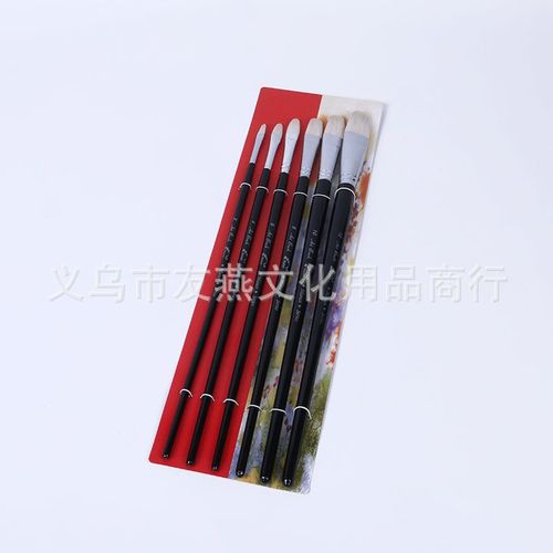 匠心传承，笔触生辉——厂家直销实木杆猪鬃油画笔系列